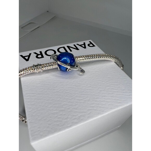 Pandora Blue Saturn Charm - Picture 2 of 7